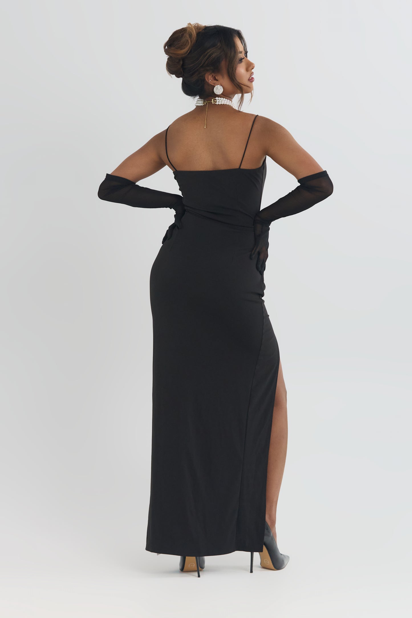 Maria High Slit Maxi Dress