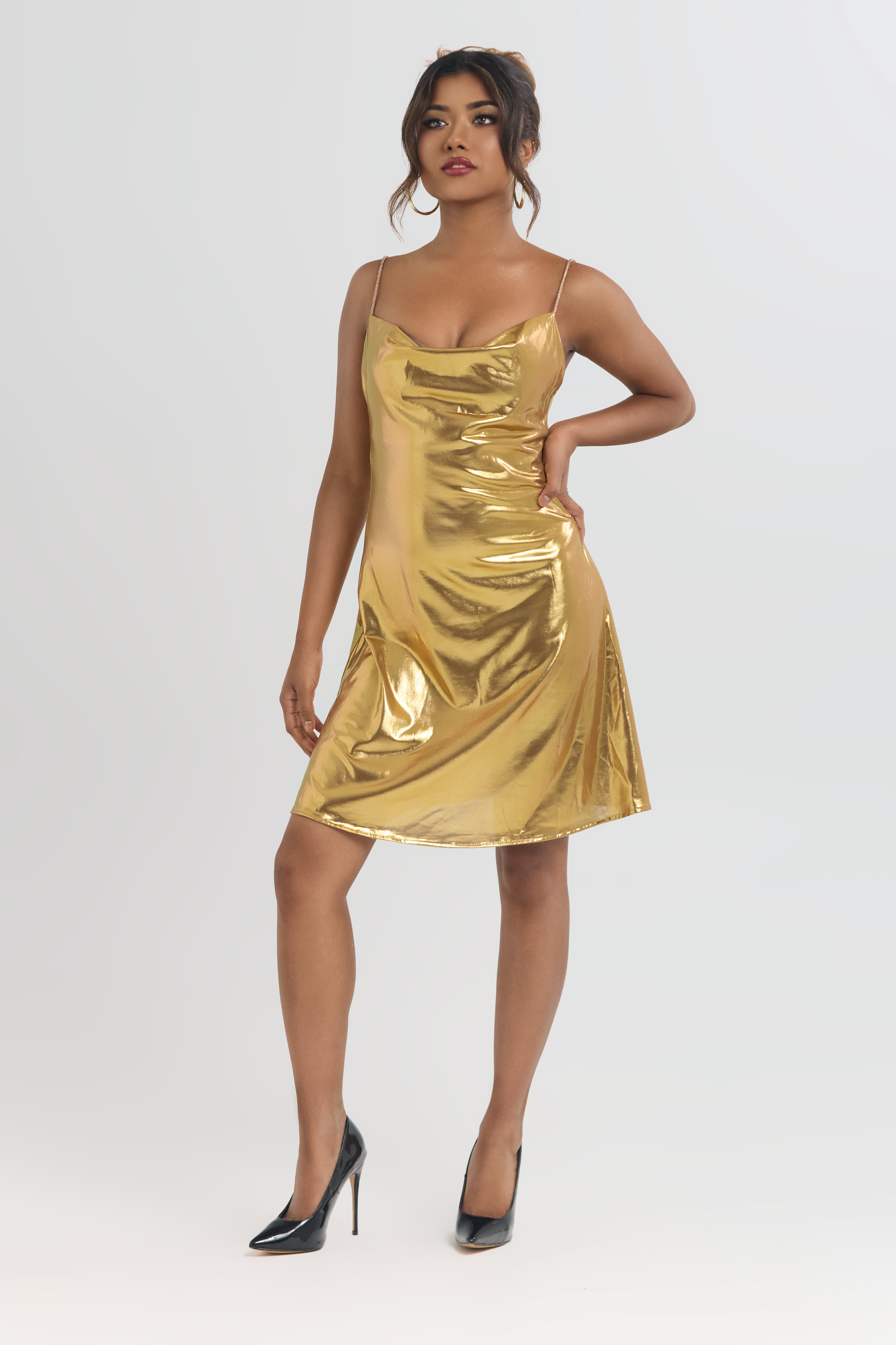 Dawn Golden Dress